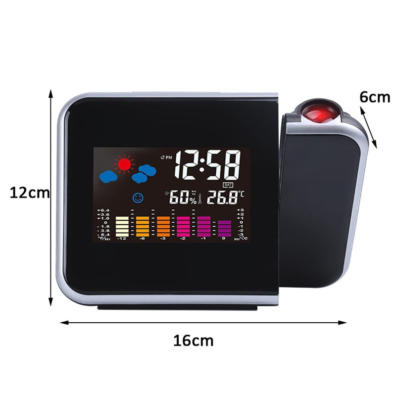 LED Alarm Projection Clock