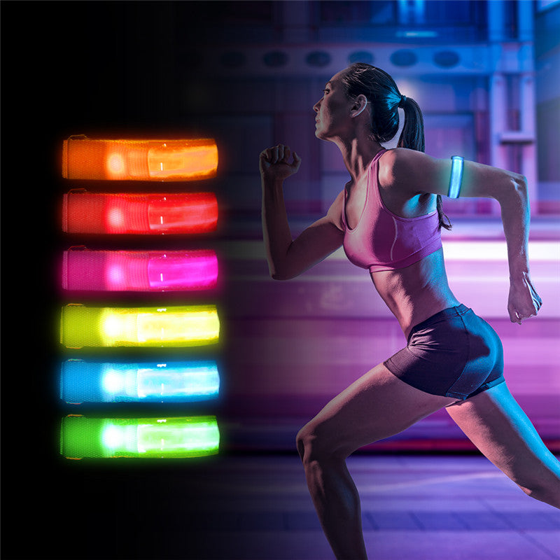 Outdoor Sports Night Running LED Arm Belt