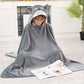 Cartoon Animal Oversize Hoodie Blanket