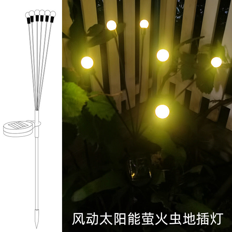 Solar LED Firefly Garden Lights