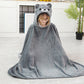 Cartoon Animal Oversize Hoodie Blanket