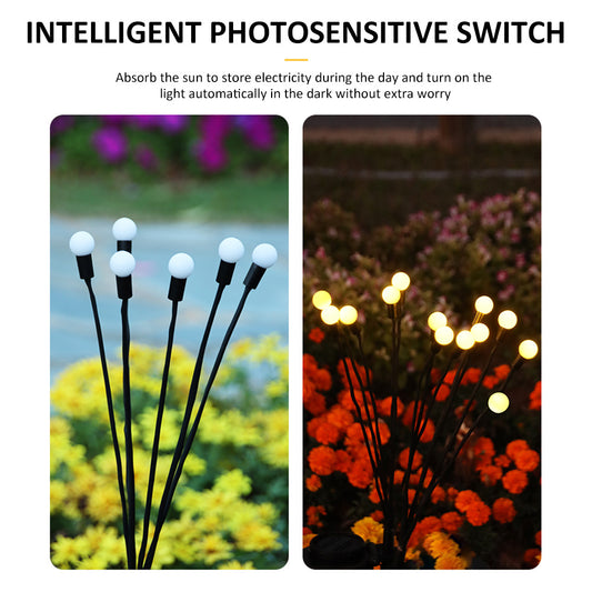 Solar LED Firefly Garden Lights