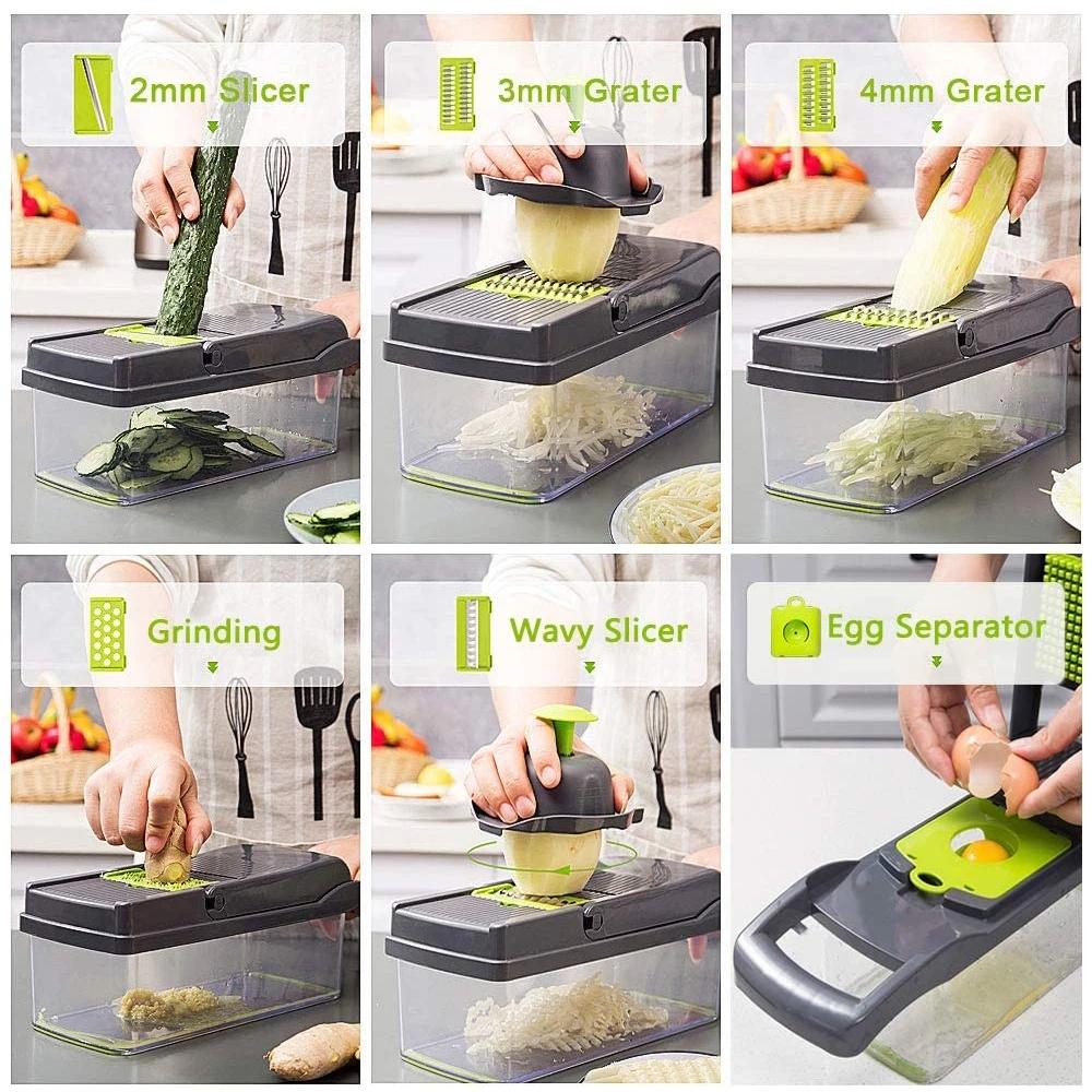 Multifunctional vegetable cutter